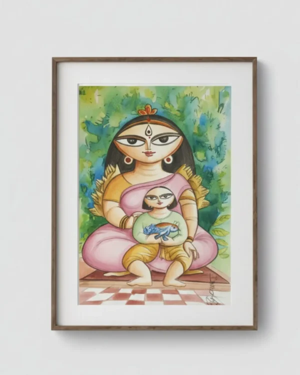 Maa Durga – Sacred Bond of Motherhood