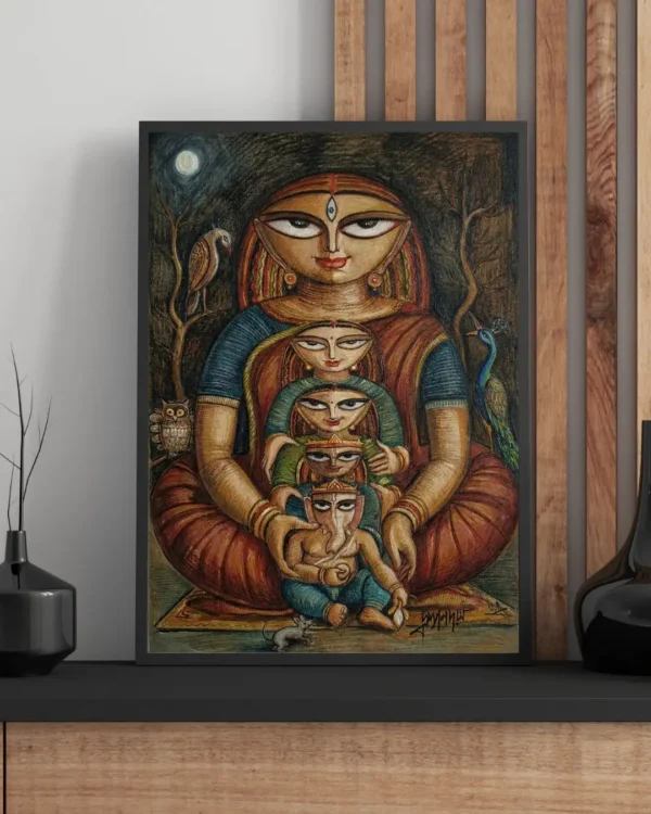 Goddess Durga as Dhatri – The Sacred Mother of All Beings