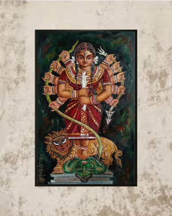 Devi Durga The Mahabhuja Form